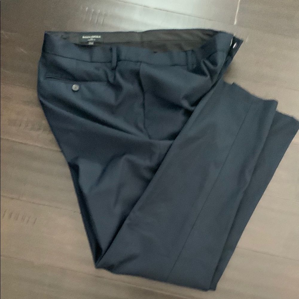Banana Republic Men's Dress Pants - Navy